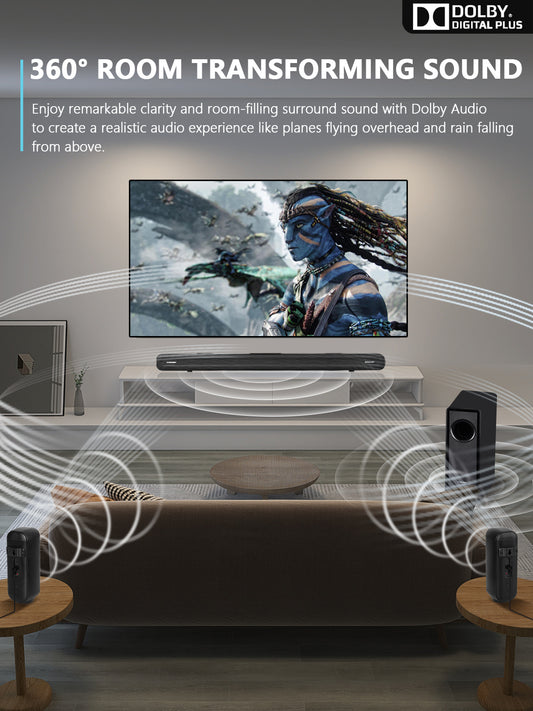 5.1 Surround Sound Bar with Dolby