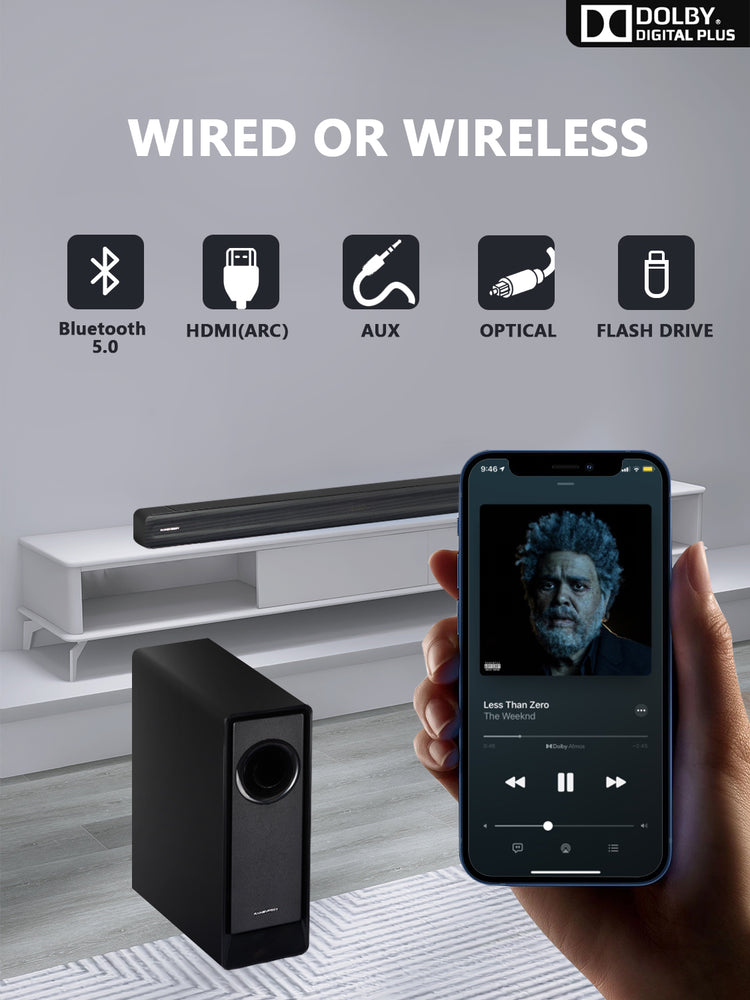 5.1 Surround Sound Bar with Dolby