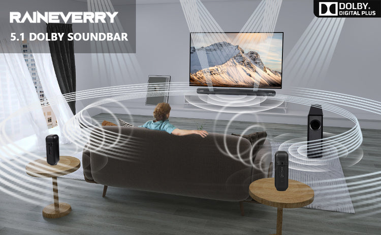 5.1 Surround Sound Bar with Dolby